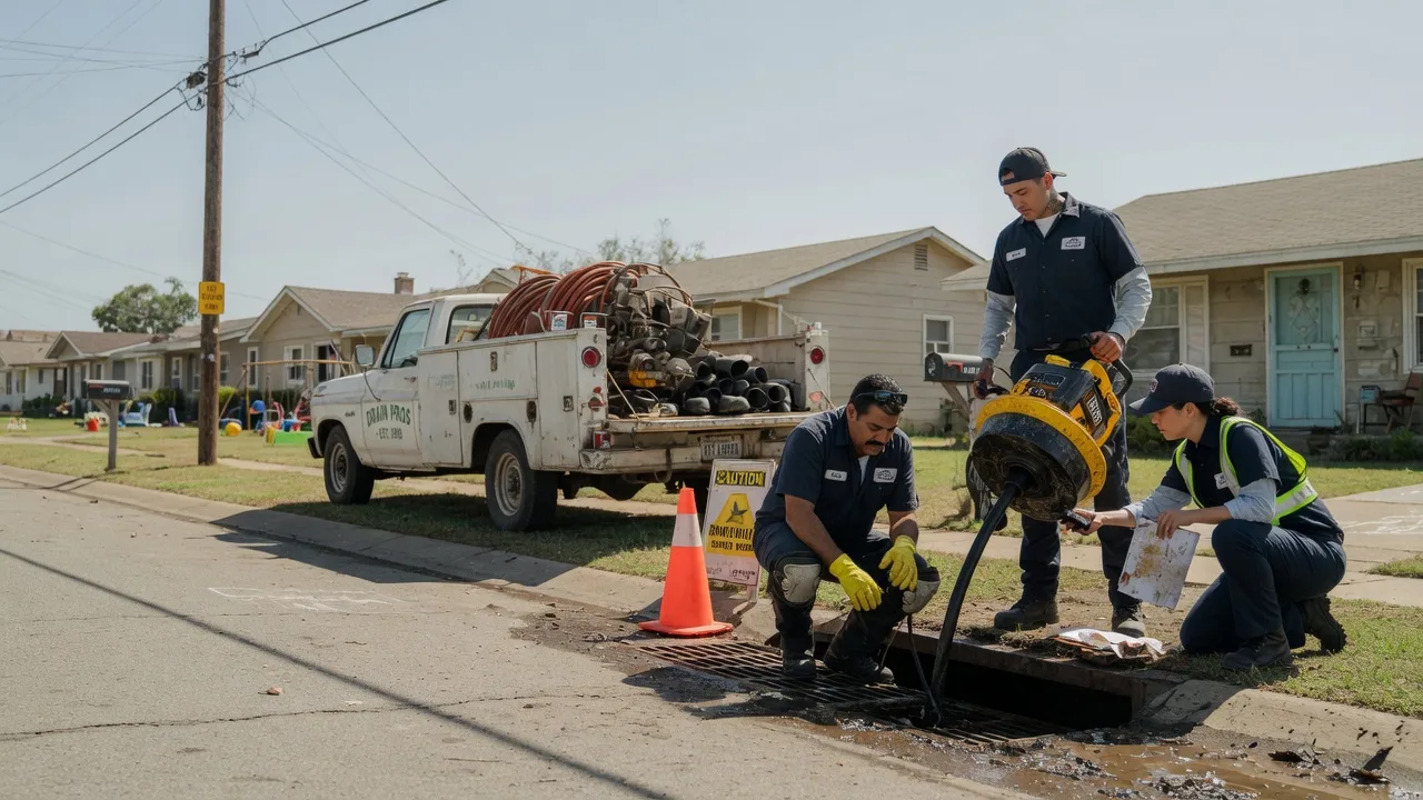 Drain Cleaning in Red Level, AL near me